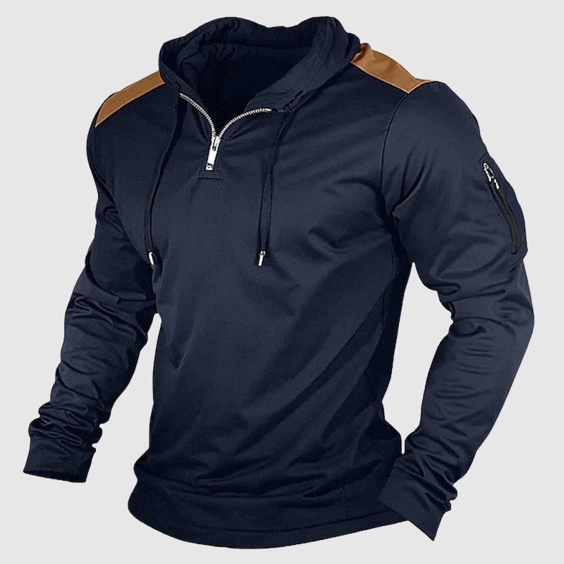 Sweat à Capuche Zippé pour Hommes Streetwear 2