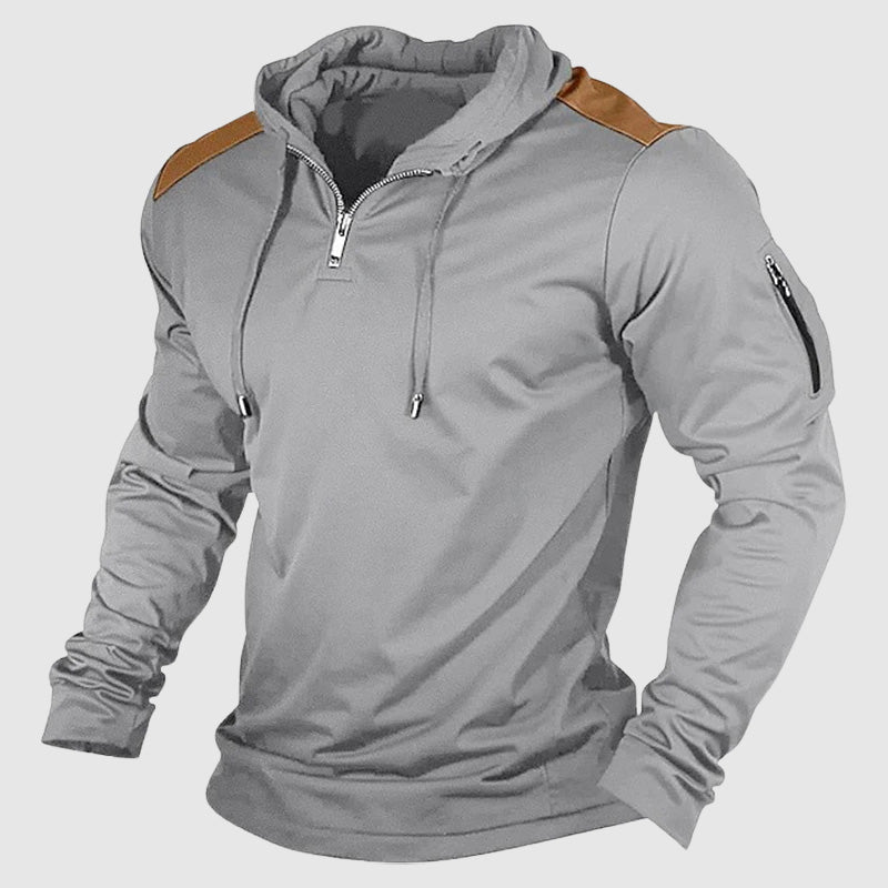 Sweat à Capuche Zippé pour Hommes Streetwear 3