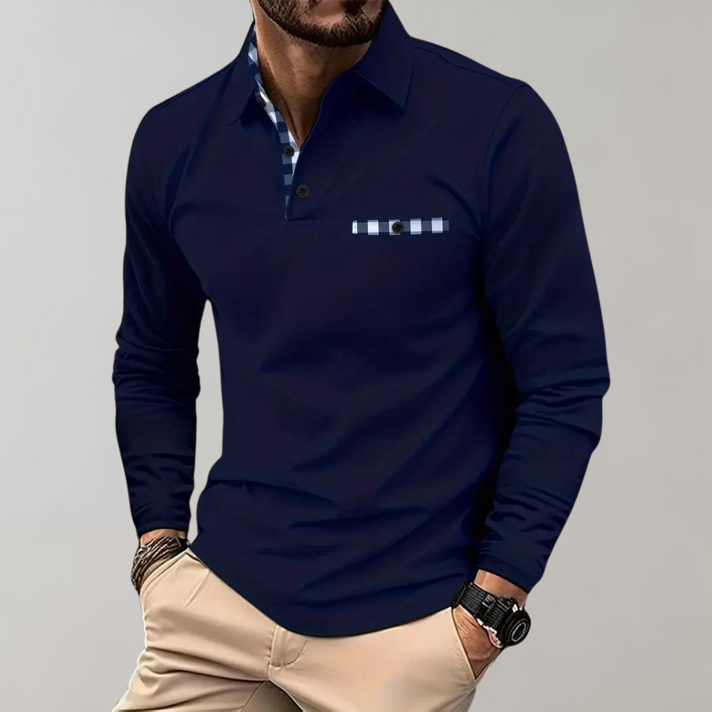T-shirt à Manches Longues Homme Confortable 5