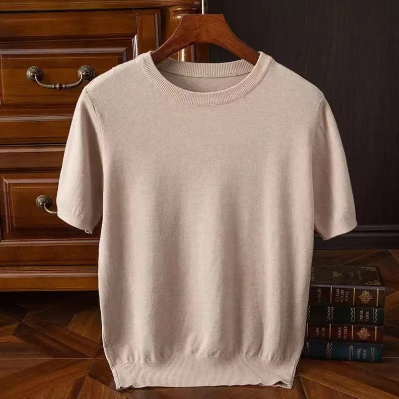 T-shirt en Cachemire pour Femme Style Élégant 3