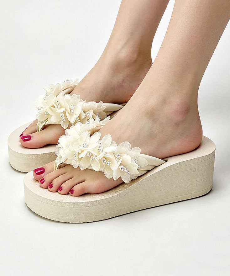 Tongs Femme Chic à Fleurs 0