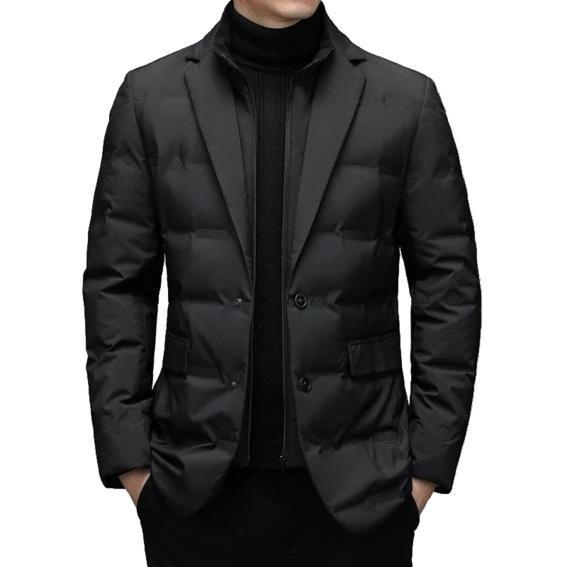Veste Blazer Matelassée pour Homme Chic 0
