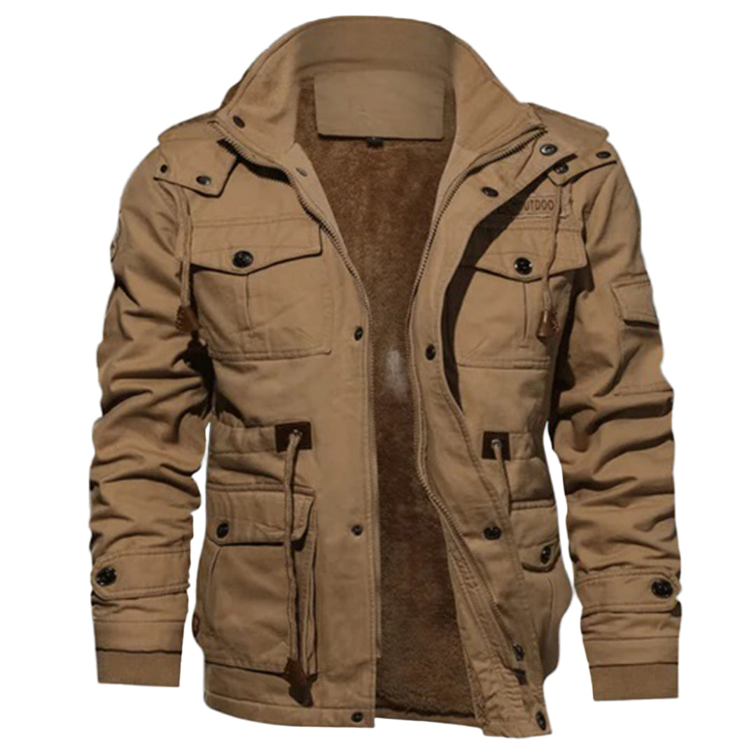 Veste Hiver Homme Moderne Résistante aux Intempéries 0