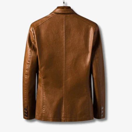 Veste Homme Col Montant Boutonnée Style Moderne 3