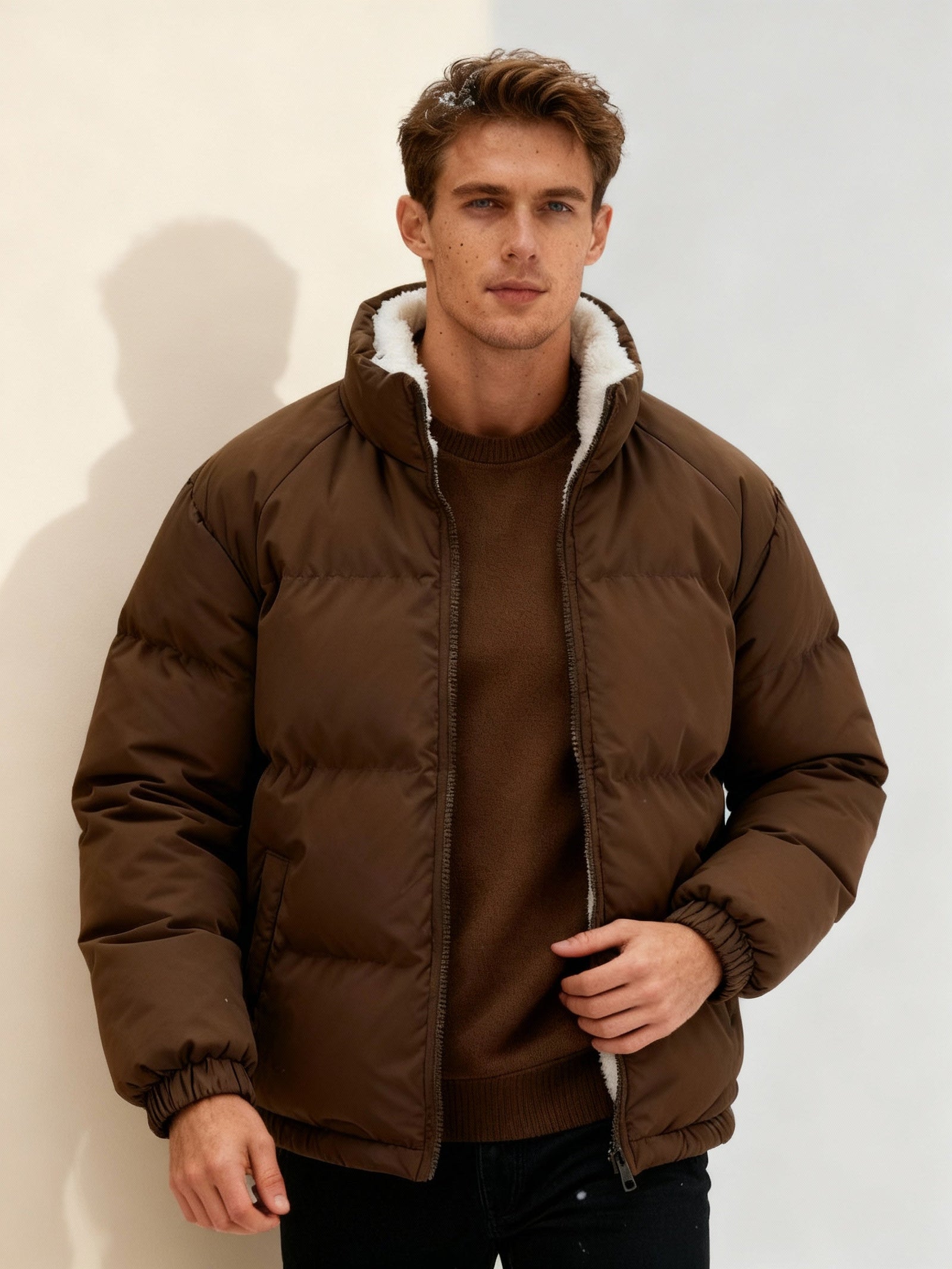Veste Homme Doudoune Ultra Chaude Style Streetwear 2