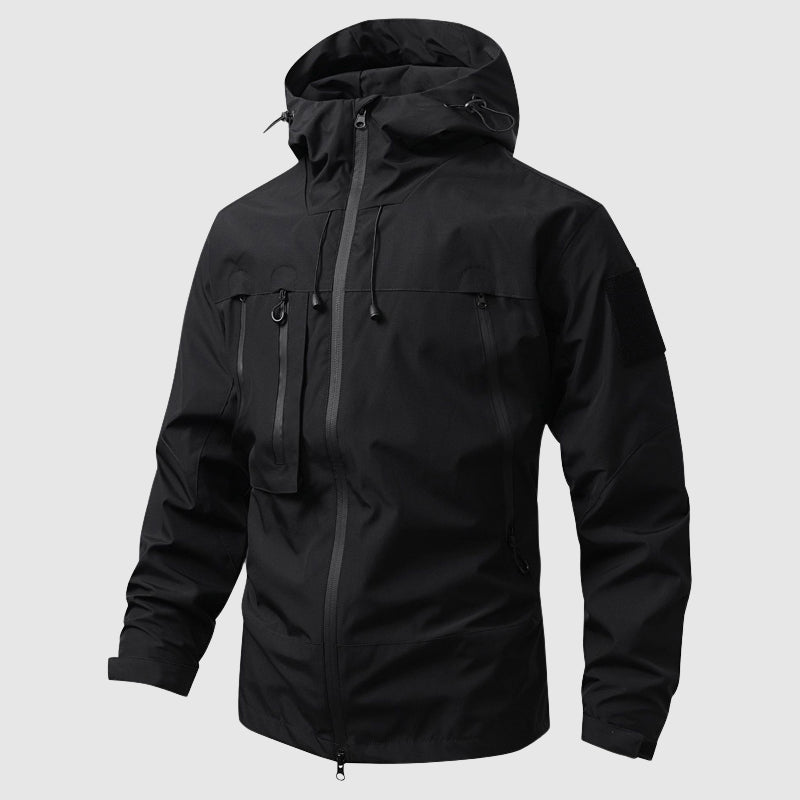 Veste Randonnée Imperméable Respirante Homme Avec Capuche 1