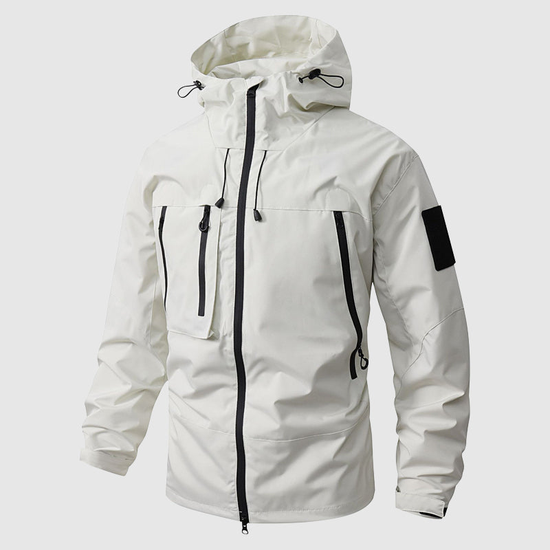 Veste Randonnée Imperméable Respirante Homme Avec Capuche 2