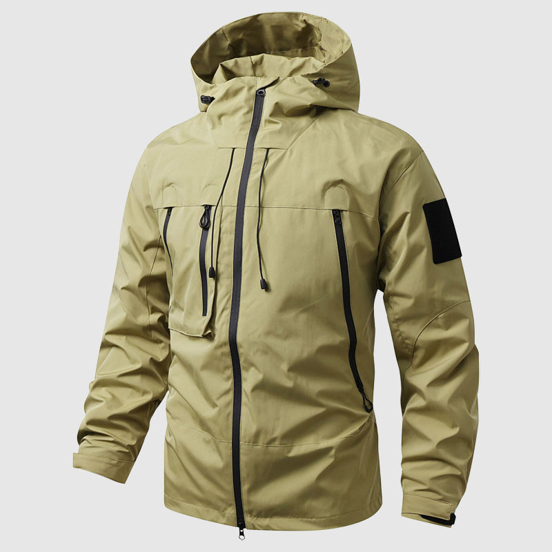 Veste Randonnée Imperméable Respirante Homme Avec Capuche 3