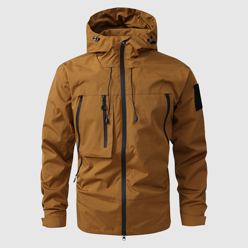 Veste Randonnée Imperméable Respirante Homme Avec Capuche 5