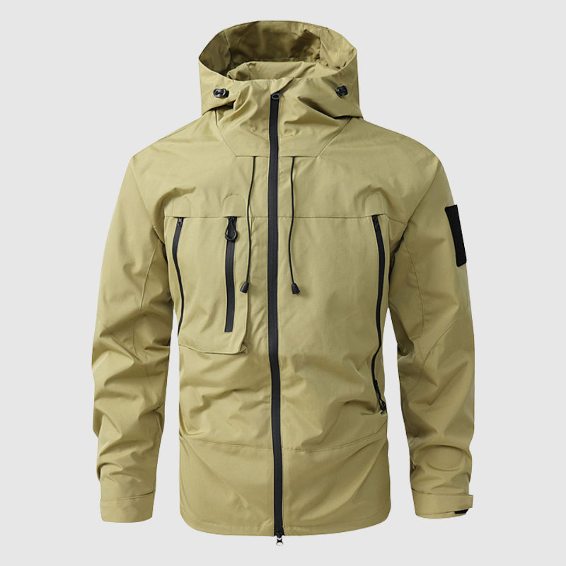 Veste Randonnée Imperméable Respirante Homme Avec Capuche 6