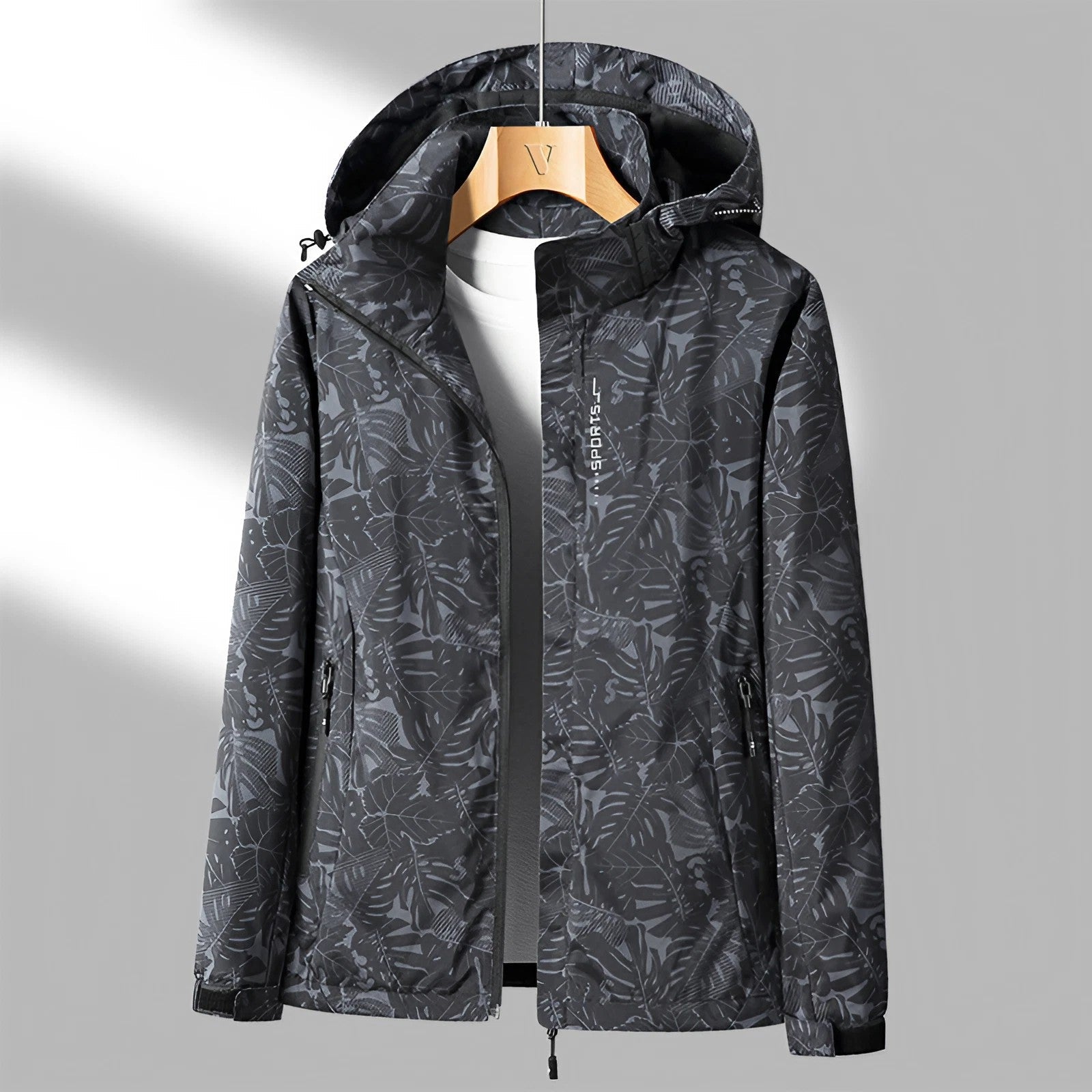 Veste d'extérieur Femme Imperméable avec Capuche 5