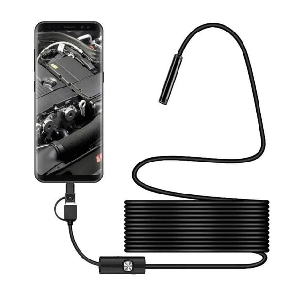 Caméra Endoscope Portable Flexible Haute Définition pour Inspection-1