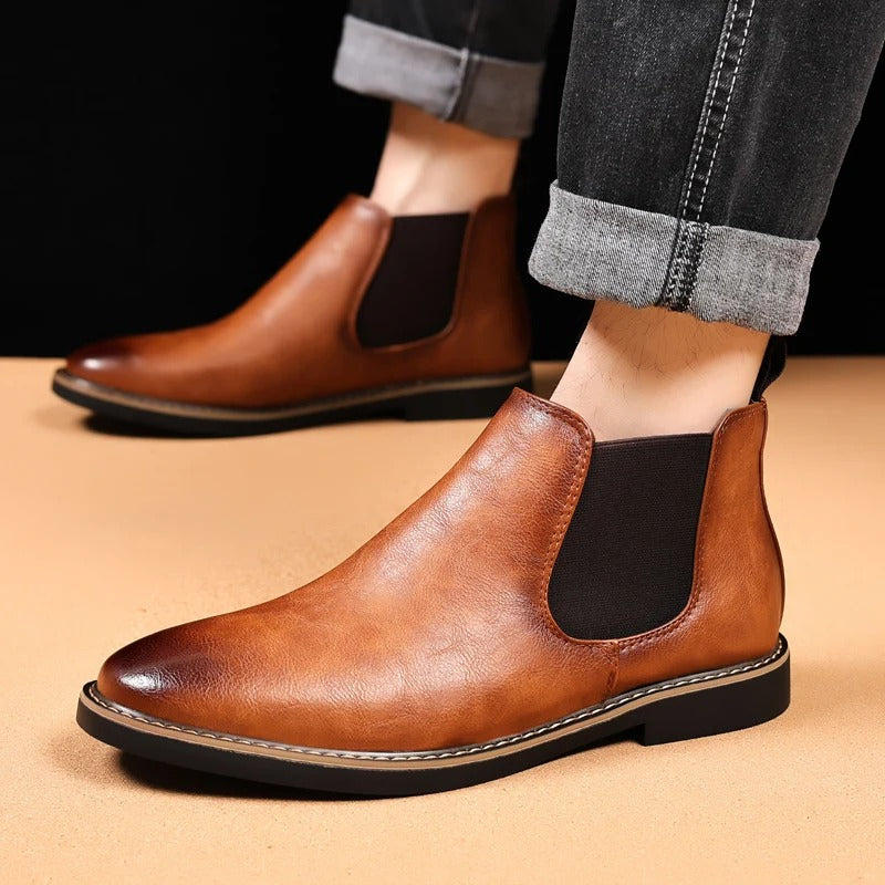 Bottines Chelsea rétro pour hommes