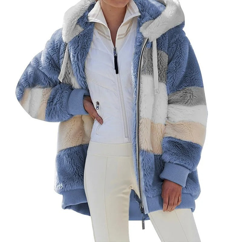 Veste à capuche surdimensionnée pour femmes