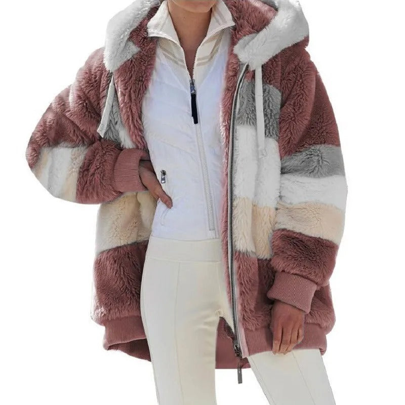 Veste à capuche surdimensionnée pour femmes