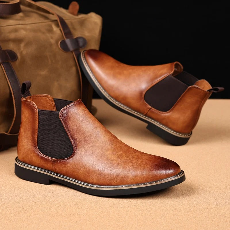 Bottines Chelsea rétro pour hommes