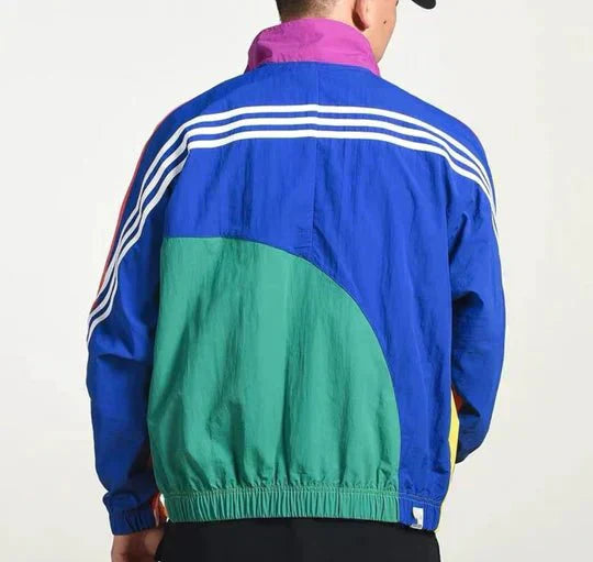 Veste Homme Rétro Style Décontracté Tissu Résistant au Vent-4