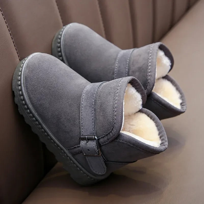 Bottes de neige en coton pour enfants