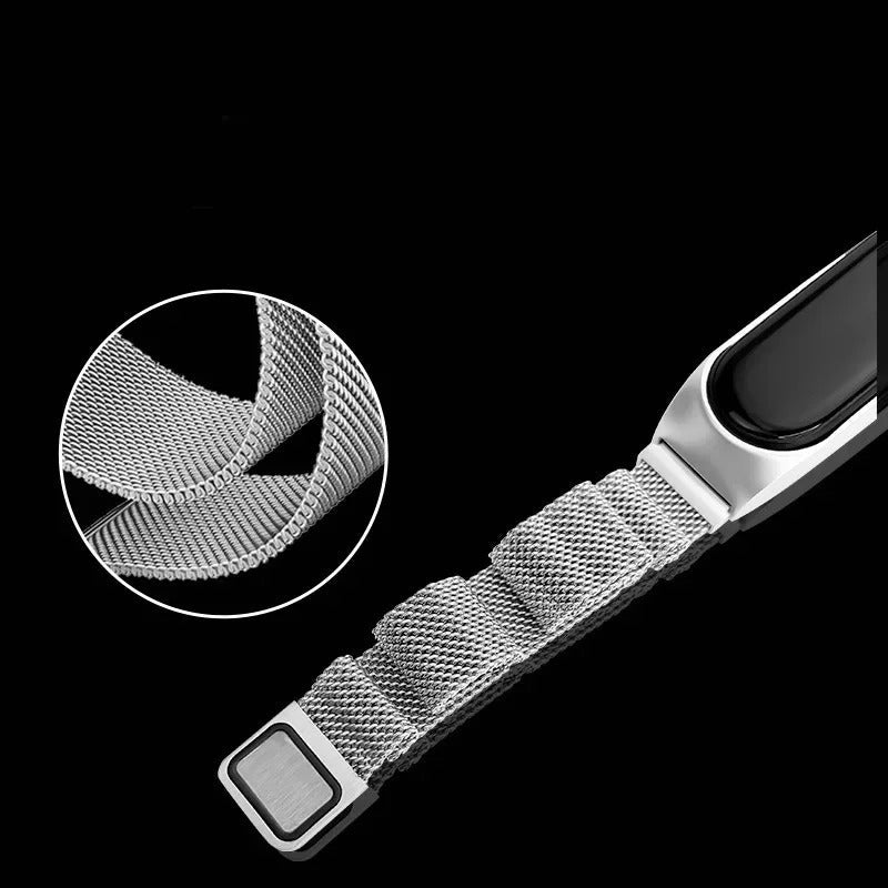 Montre LED à bracelet magnétique pour femme