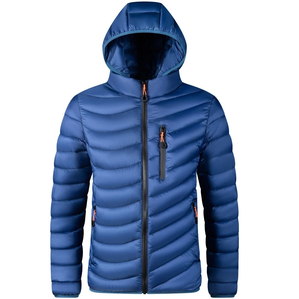 Veste légère en coton matelassé pour hommes