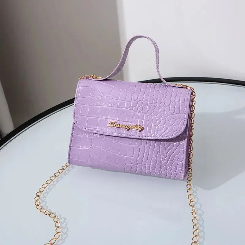 Sac à bandoulière à chaîne chic pour femmes