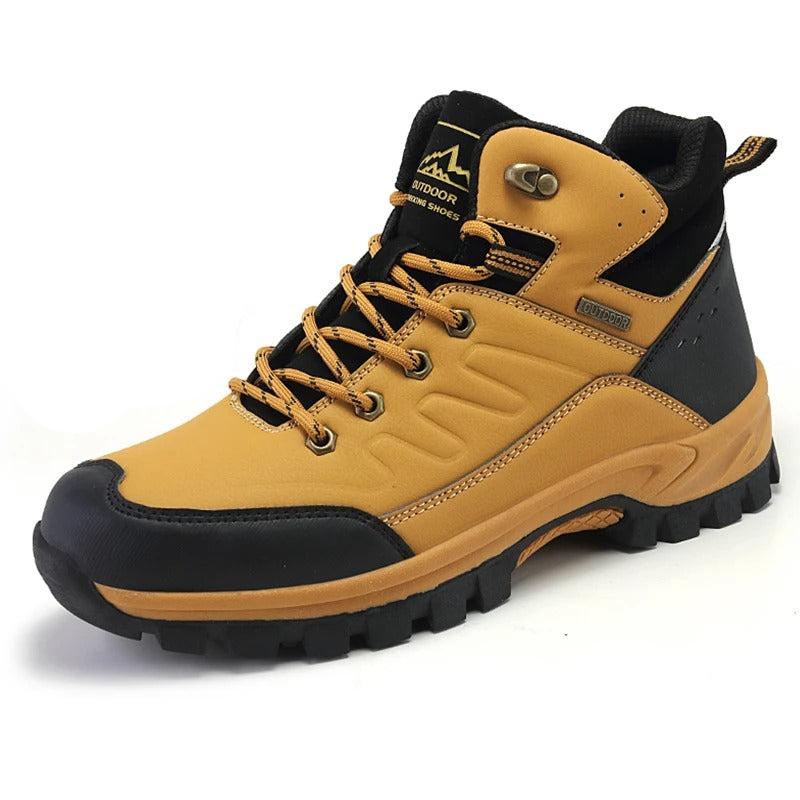 Bottes de randonnée en peluche pour hommes