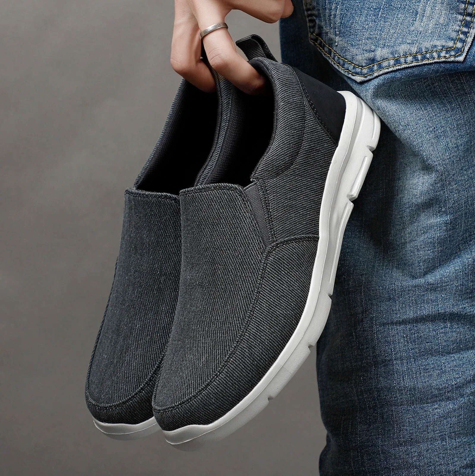 Chaussures d'été en toile pour hommes