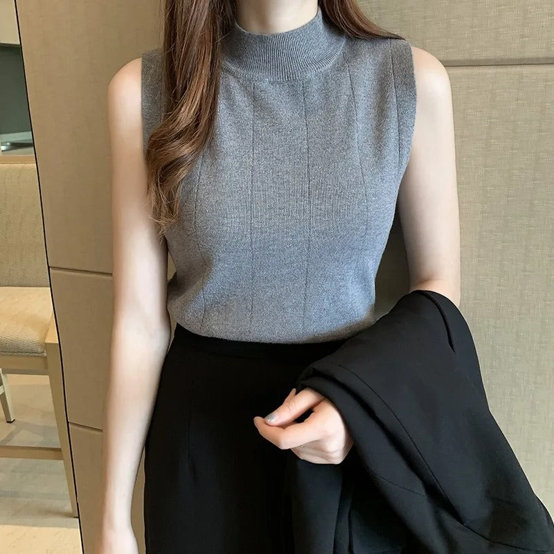 Débardeur en tricot pour femmes