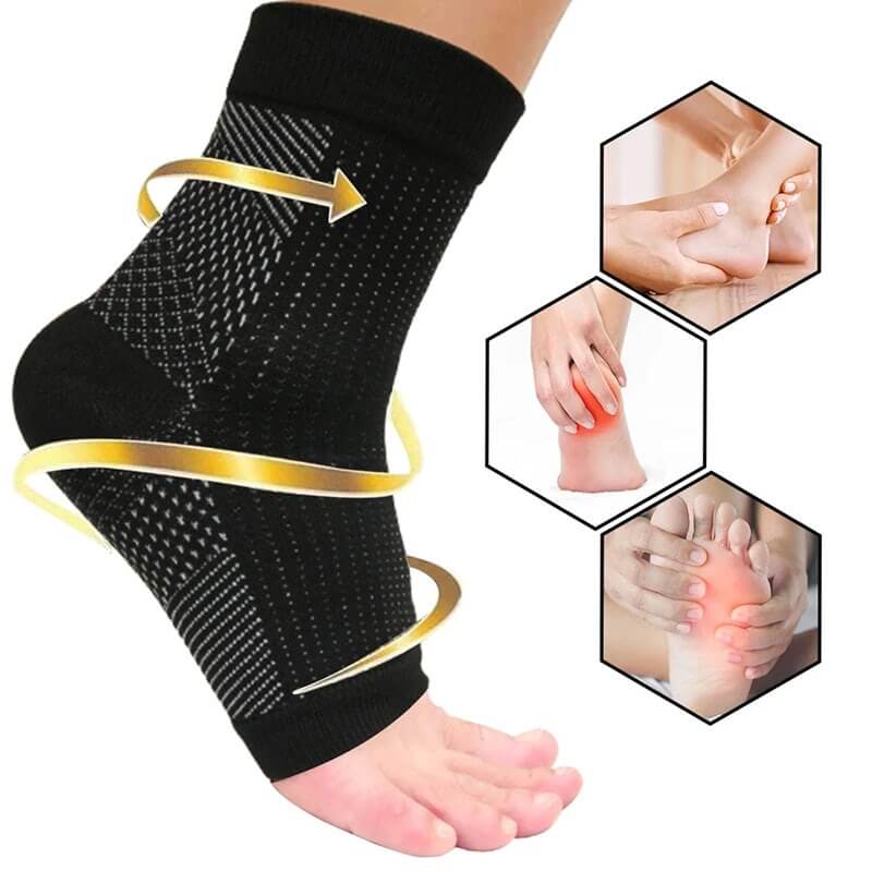 Chaussettes de compression à bout ouvert