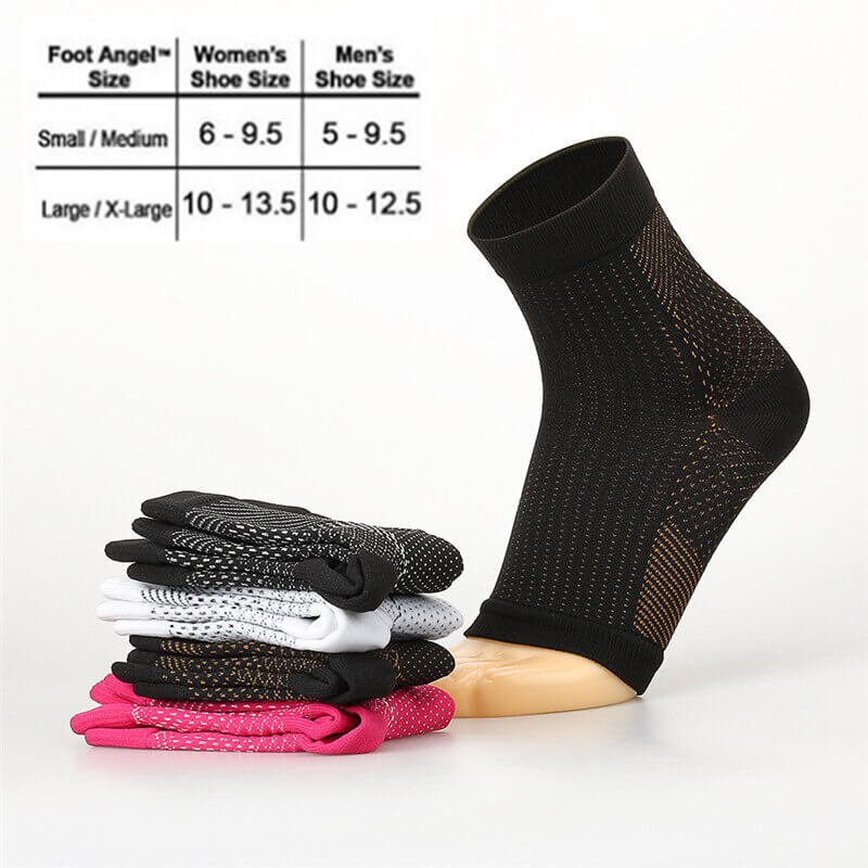 Chaussettes de compression à bout ouvert