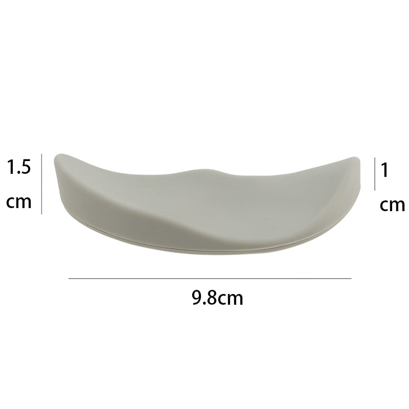Tapis de souris ergonomique en gel de silicone