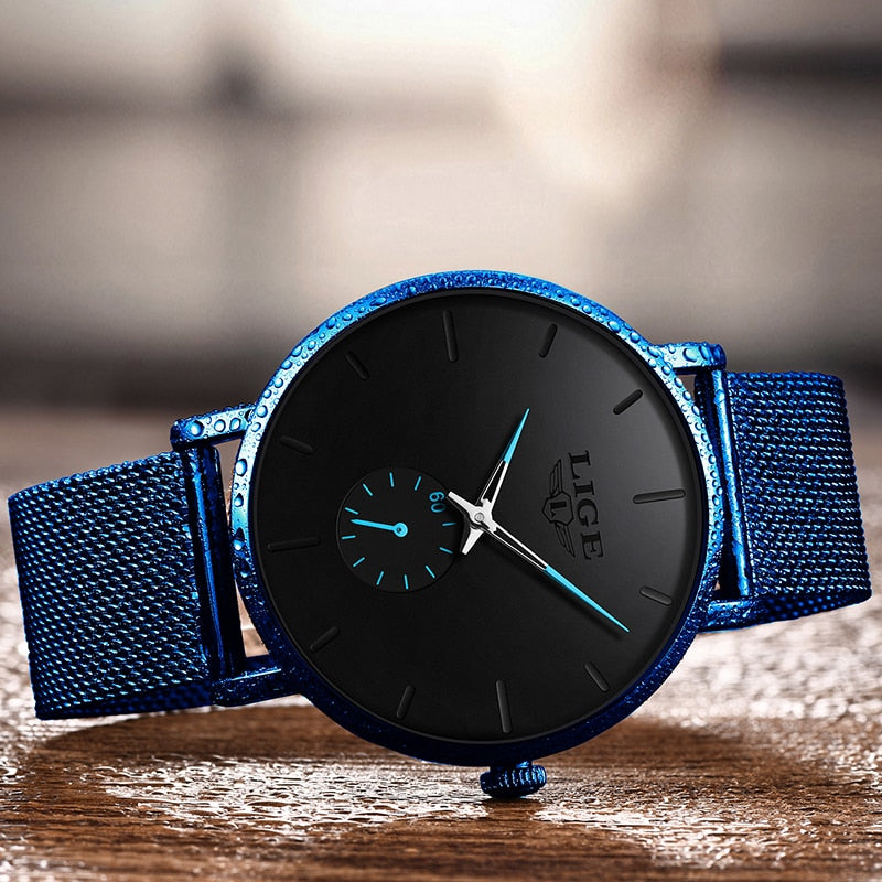 Montre de luxe à quartz étanche