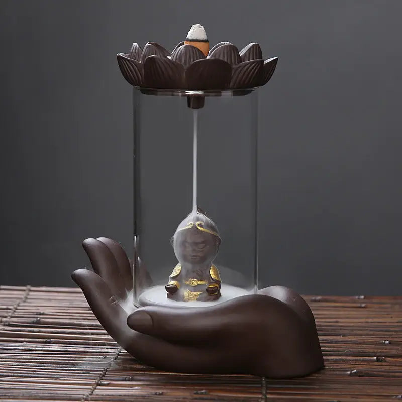Monkey Backflow Brûleur d'encens