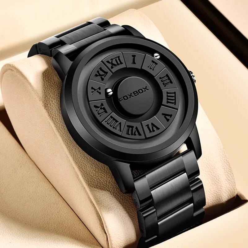 Variant image for Montre Homme Magnétique Élégante Acier Inoxydable Design Moderne-1