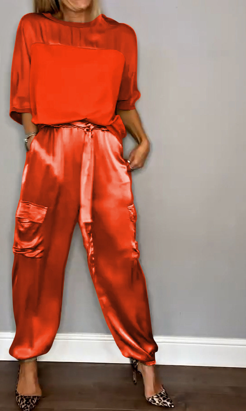Variant image for Ensemble Femme Élégant Tailleur Tissu Haute Qualité-50