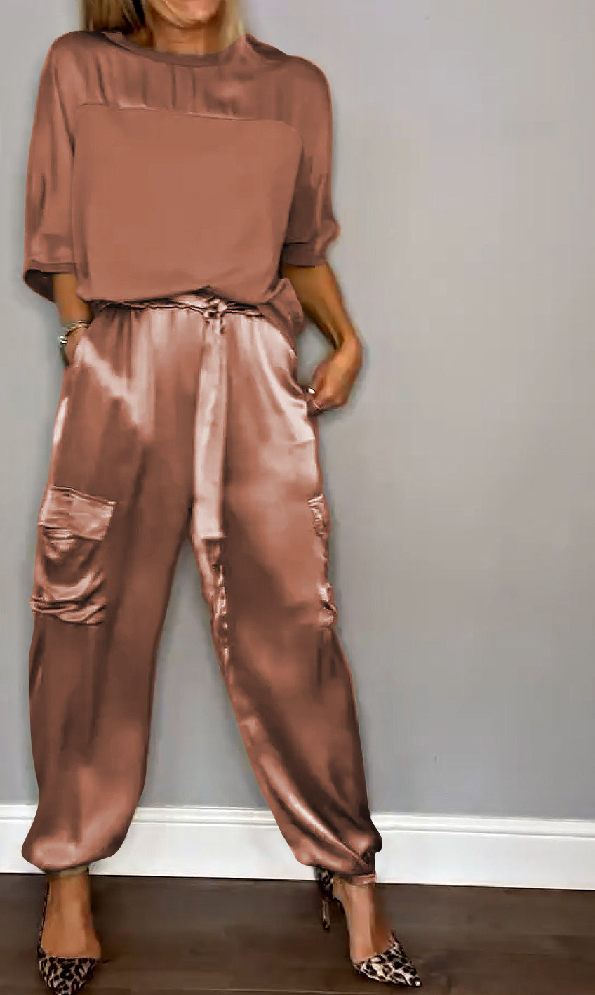 Variant image for Ensemble Femme Élégant Tailleur Tissu Haute Qualité-43