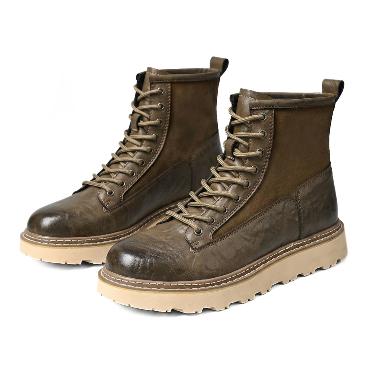 Bottes Hautes Modernes pour Hommes Style Outdoor