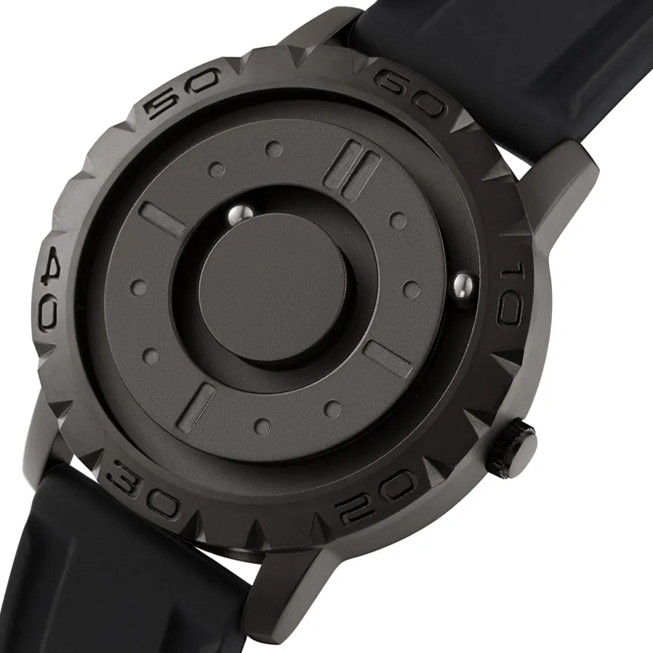 Variant image for Montre Homme Magnétique Élégante Acier Inoxydable Design Moderne-2