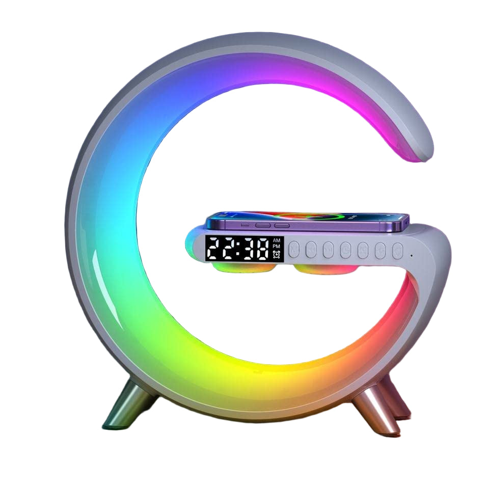 Lampe Intelligente Atmosphère Multicolore 15W Bluetooth Plastique-1