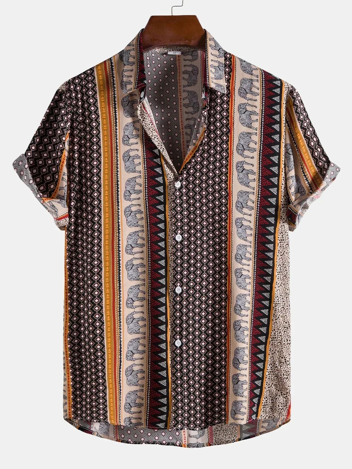 Variant image for Chemise Homme Détendue Vintage 100% Coton-11