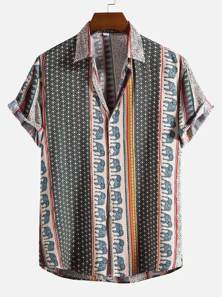 Variant image for Chemise Homme Détendue Vintage 100% Coton-1