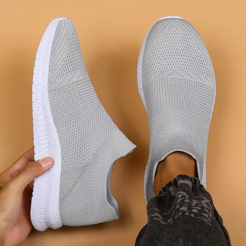 Variant image for Chaussures pour Hommes Confortables Style Chaussette Tissu Extensible-21