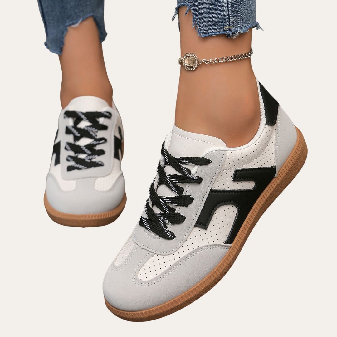 Baskets Femme Confortables en Cuir 1
