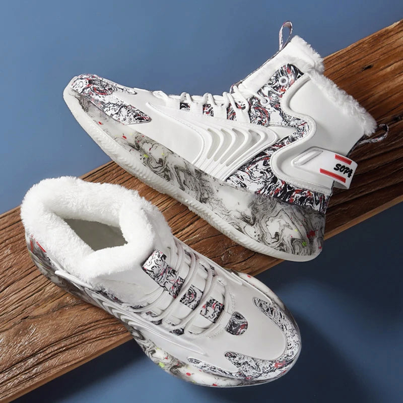 Baskets Montantes pour Hommes avec Intérieur Douillet 7