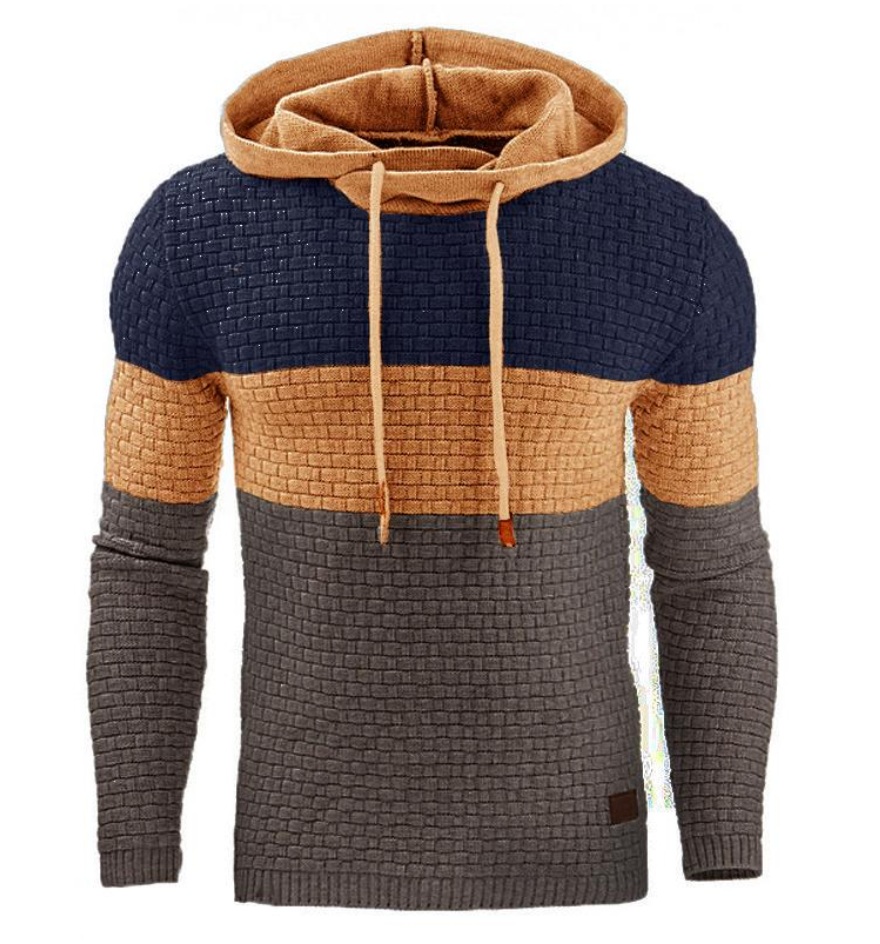 Variant image for Sweat à Capuche Homme Confortable en Coton Mélangé-25