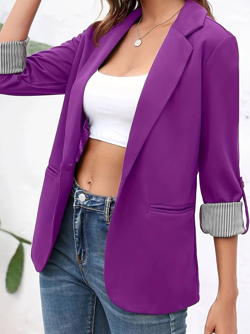 Blazer Femme Décontracté Chic 8
