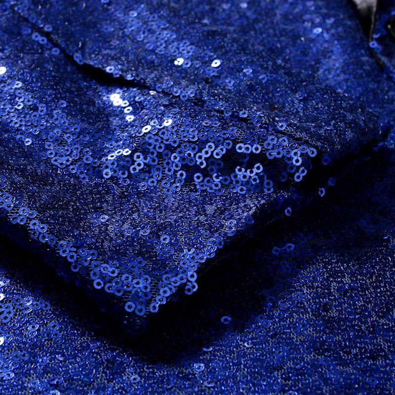 Blazer Homme à Paillettes Brillantes 2