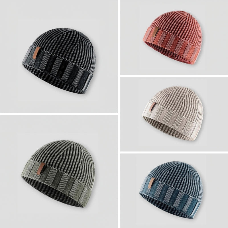 Bonnet Tricoté Unisexe Style Rétro 5