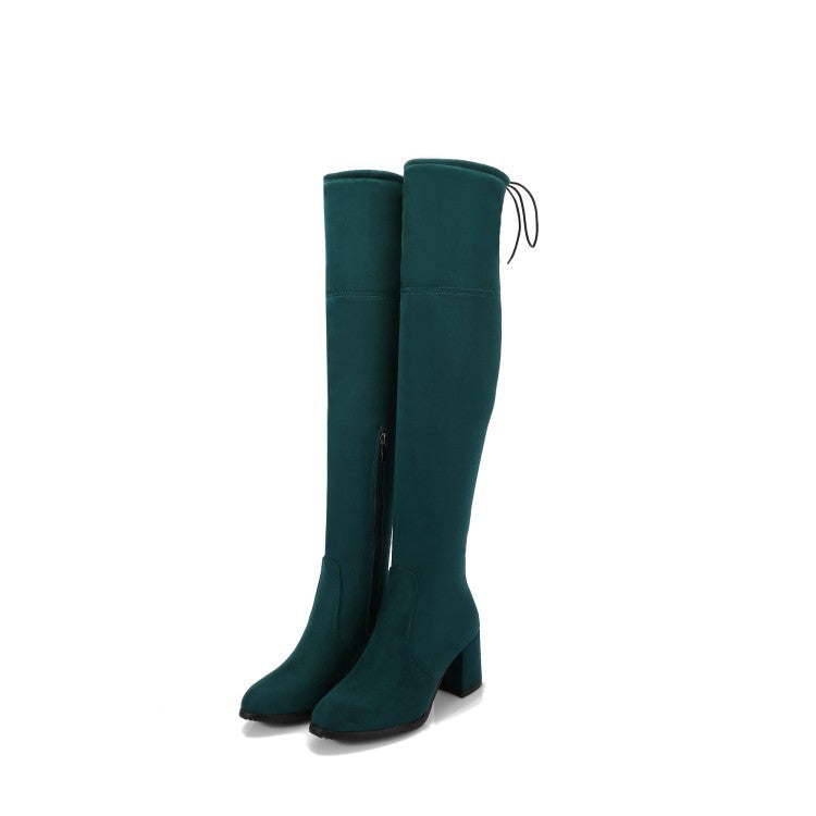 Bottes Cuissardes pour Femmes Style Urbain 2