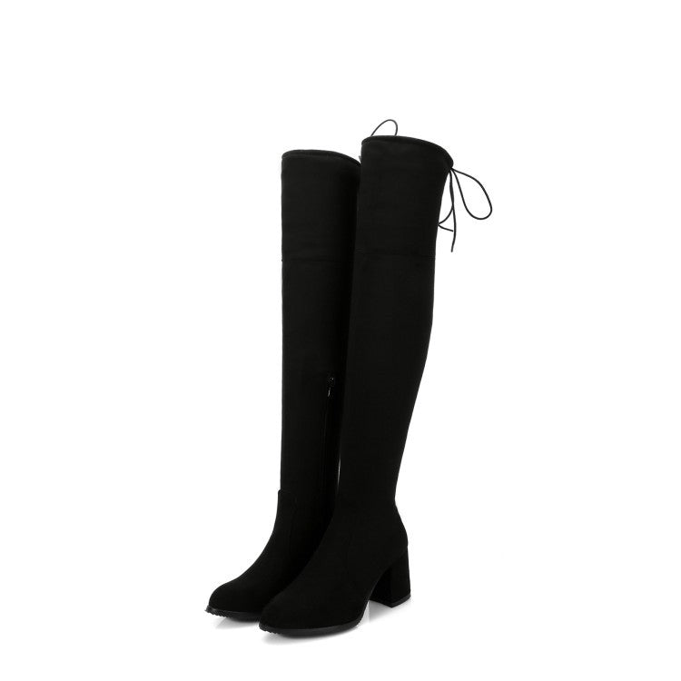 Bottes Cuissardes pour Femmes Style Urbain 3